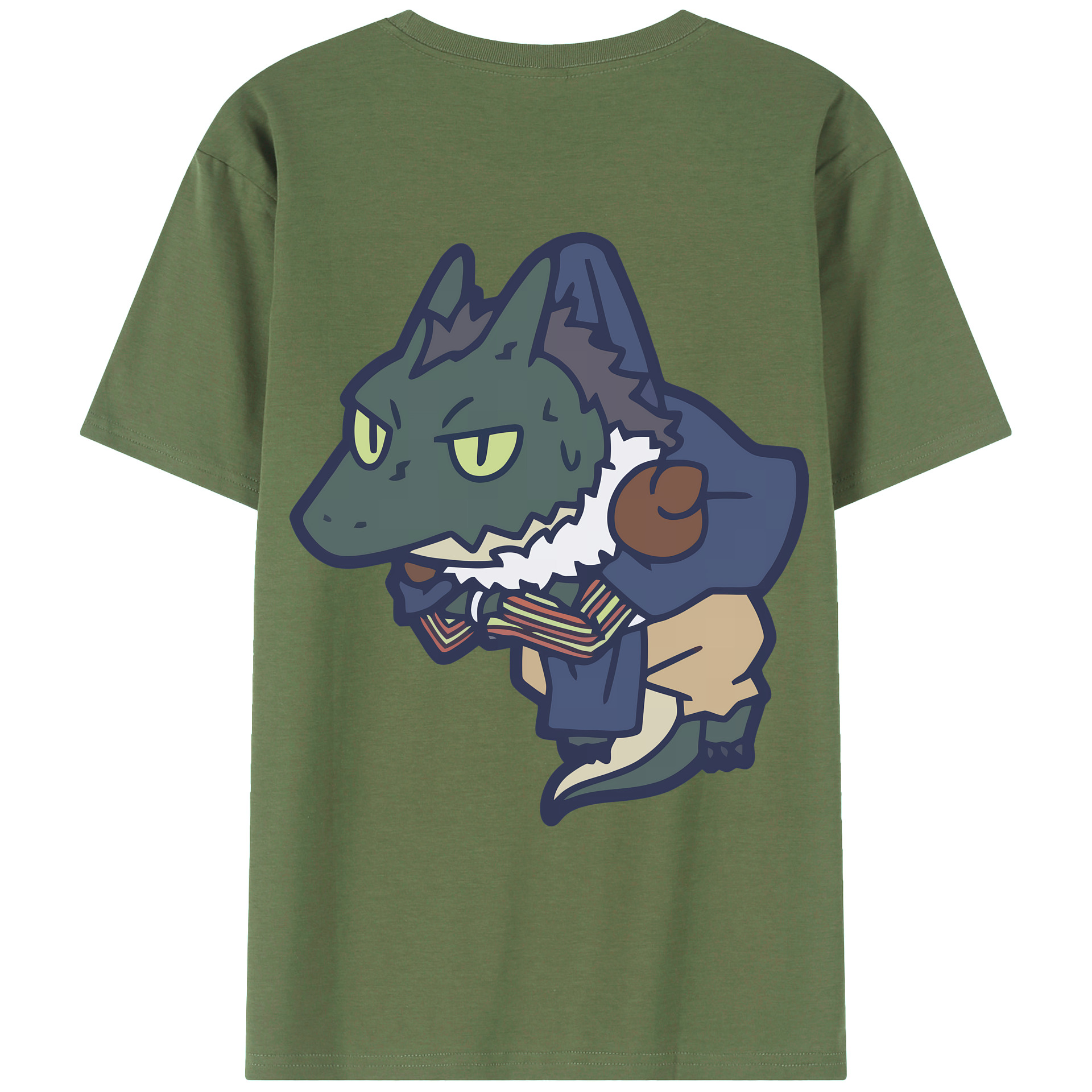 （画像用） 転スラ Regarding Reincarnated to Slime 綿100％ メンズ半袖Tシャツ（バックプリント） 通気性